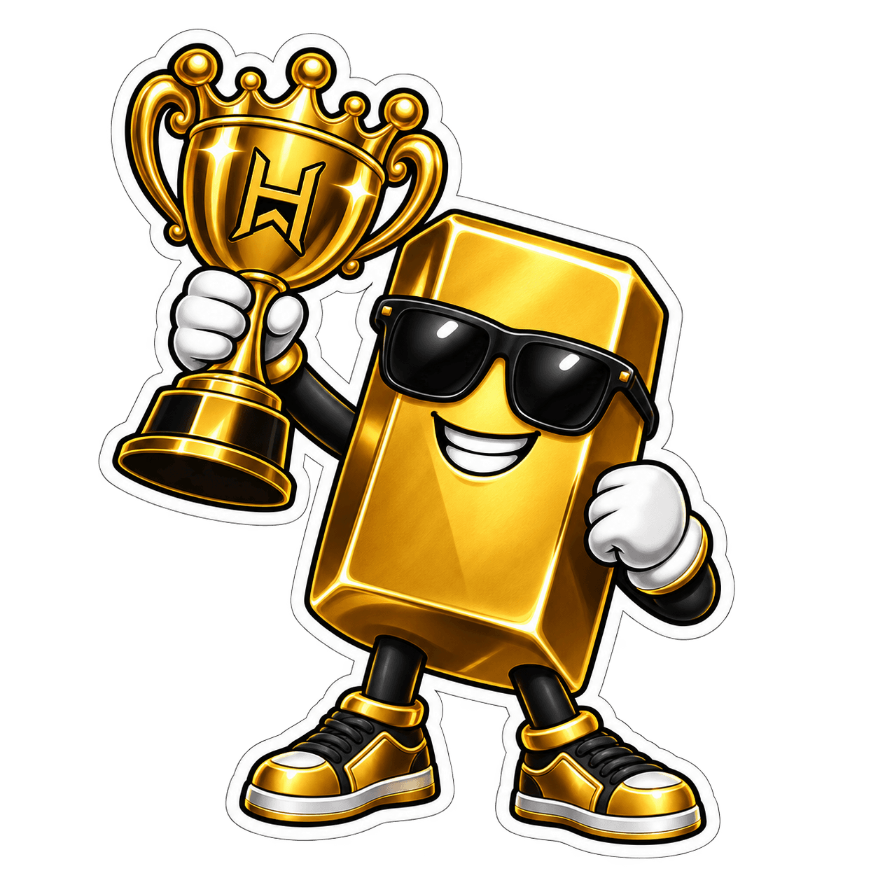 XAUUSD VIP gold mascot